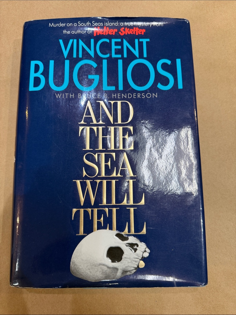 And the Sea Will Tell — Navy Blue Hardcover